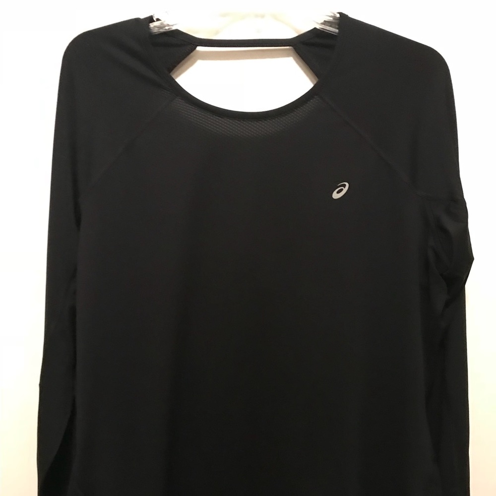 ASICS quick dry black shirt